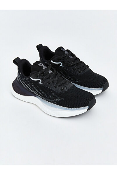 LC Waikiki Triwex Black Mesh Women's Sports Shoes
