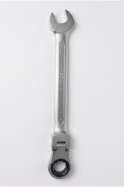 SONMİX Mafsallı Cırcır Kombine Anahtar 19mm