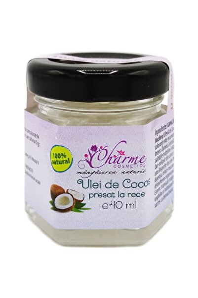 Charme Cosmetics Cold pressed coconut oil 40ml - CHARME