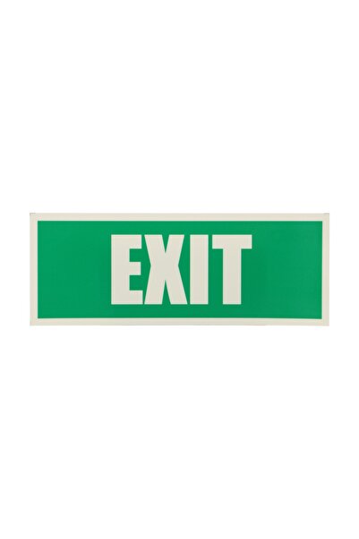 OEM Indicator luminescent Exit, autocolant reflectorizant, 19.5 x 7.5 cm