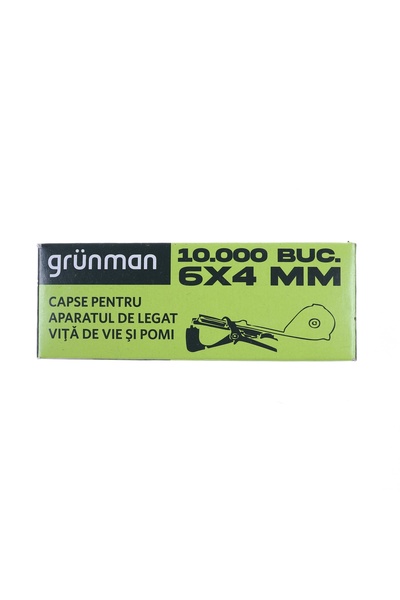 OEM Скоби за устройство за връзване на лози/дървета Grunman, метални, 10000 б...