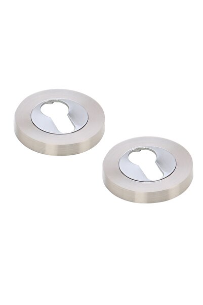 OEM Στρογγυλή ροζέτα για ξύλινη πόρτα, ESC01 Gato PZ(Y) RR55SN/CP, ζαμάκ, σατ...