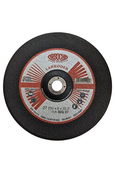 OEM Disc polizare otel, Carbochim 11ABACH27E, 230 x 22 x 6 mm