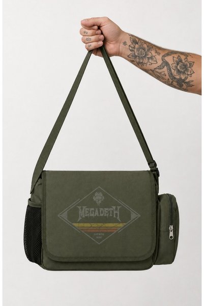 Fuddy Moda Unisex Rock Band Megadeth Best Metal Music Printed Messenger Bag