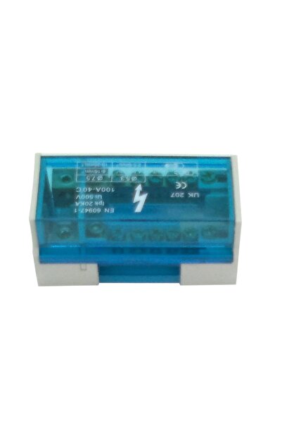 OEM Cutie conexiuni cu 2 bare de nul Adeleq 32-590, 7 poli, 100A