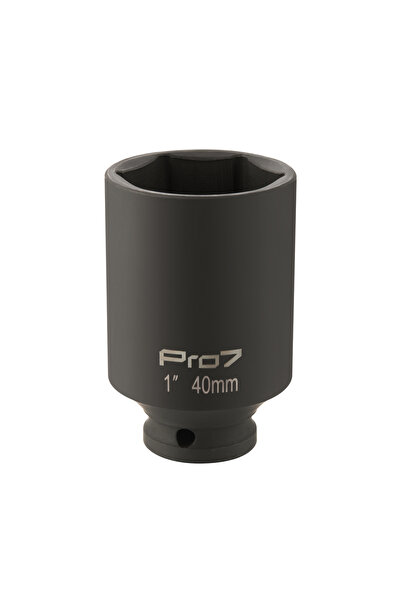 Lawazim Pro7 40mm Deep Impact Socket - 1inch Drive 6-Point Socket for Truck a...