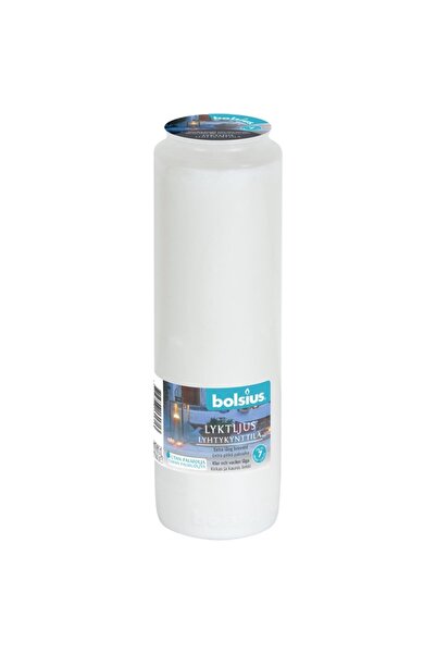 Bolsius Set 2 x Candela Alba Rezerva, Nr. 8, 170 Ore,
