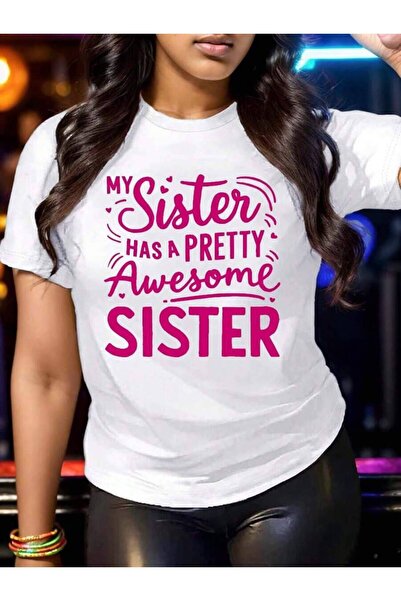 kai22 Women's‑Shirt 1pc Sisterhood-Shirt, Casual Crew Neck With Slight Stretc...