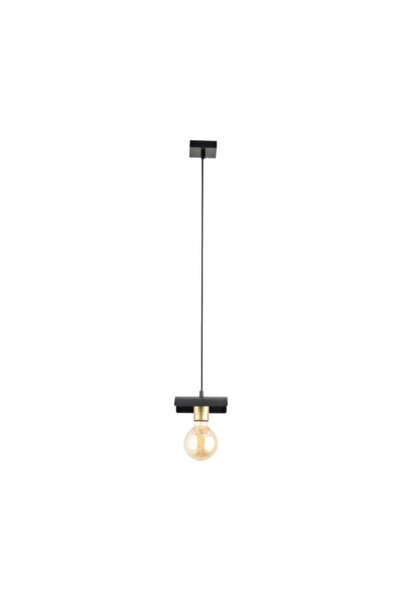 OEM Deal pendant E27 max. 1x60W, black/ gilded