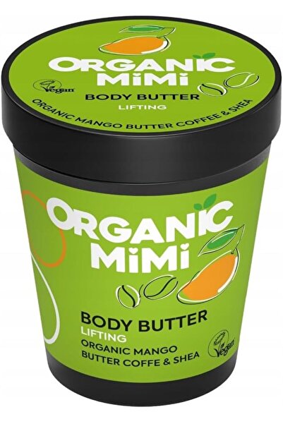 ORGANİC MİMİ Lifting Mango and Coffee Body Butter 200 ml