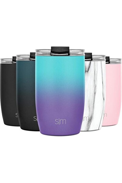 Simple Modern Simple Modern Flip Lid Tumbler, Stainless Steel, 12.0 oz Capaci...