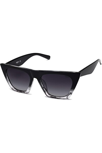 GENERAL Soguoz Oversized Polarized Lens Sunglasses Cat Eye Design for Women a...