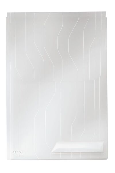 MC Micostore Mapa plastic cu burduf 2cm transparenta 3/set combifile leitz
