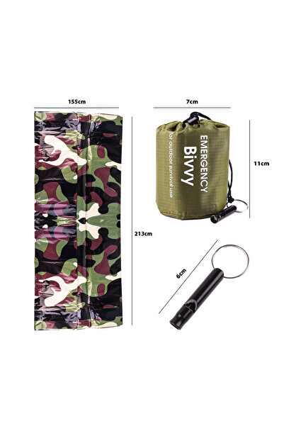 zerzembe Emergency Sleeping Bag, Bivy Sack, Emergency Gear, Emergency Tent, W...