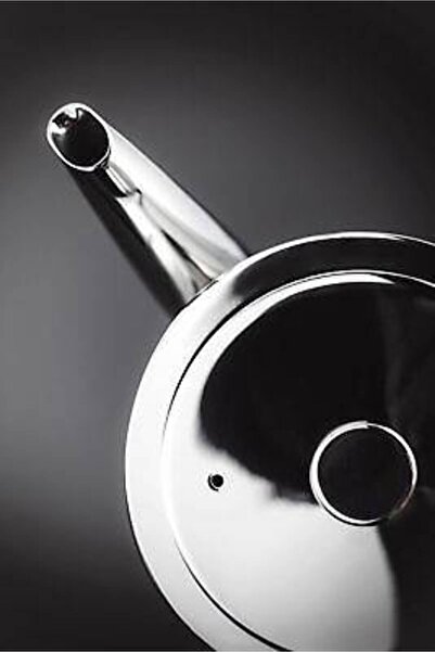 Rissa Long Silver Steel Teapot - 0.60 L - Steel - Tea Pot
