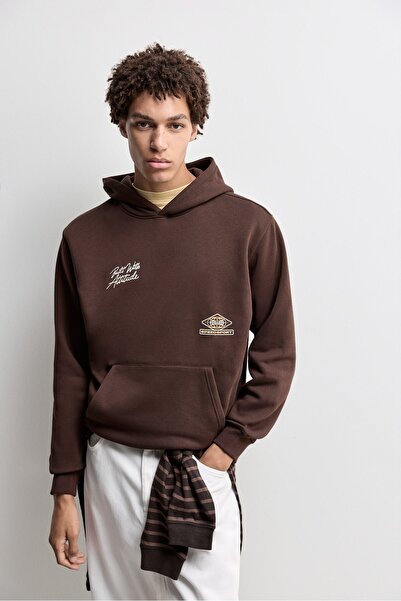 LEFTIES Baskılı sweatshirt
