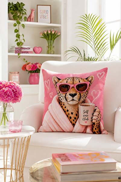 Bertille Home Pop Art Series Double-Sided Digital Printed Throw Pillow Cover