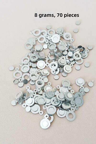 Generic Brand Oya evening bracelet necklace plexi metallic plastic sequin sil...