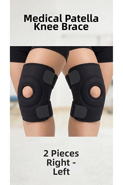 Marsilyan Cross-Linked Patella Supported Knee Brace for Meniscus and Athletes...