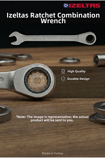 İzeltaş 9mm Ratchet Combined Wrench