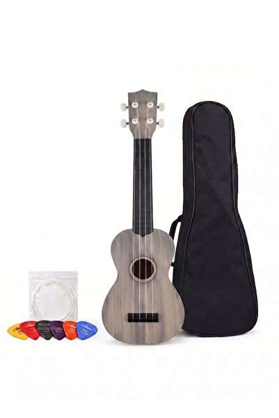 gonzales 4 String Ukulele Wood Patterned