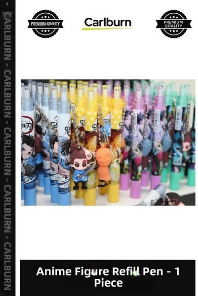 Carlburn # Stationery Gift Collectible Design Quality Office School Stationery Anime Figure Ballpoint Pen 1Pcs