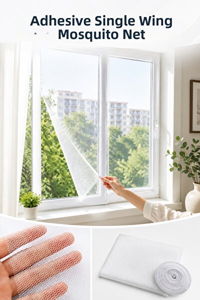 Yenilig Plasă adezivă anti-insecte cu o singură aripă 125x75 cm – Plasă de tu...