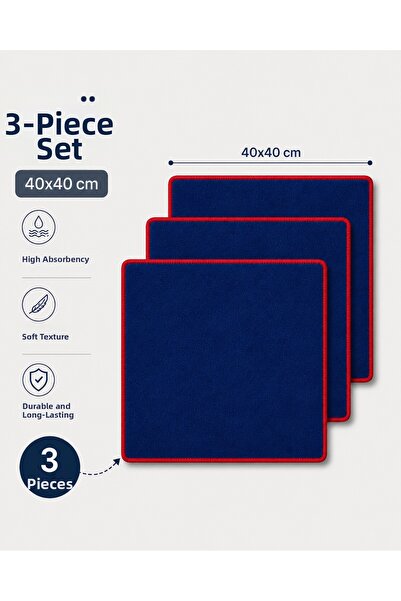 Pamuva Microfiber Glass Drying Cloth Set of 3 |   Auto Glass Drying Cleaning ...