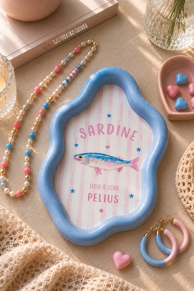 PELIUS Decorative Jewelry Plate, Design Plate, Home Decor, Humorous Slogan