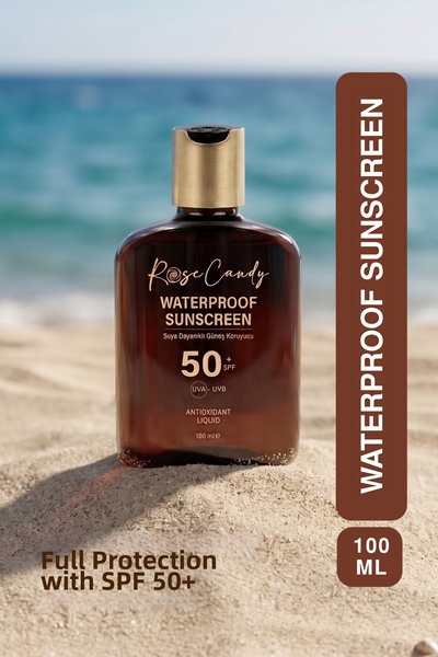 Rose Candy Waterproof Sunscreen |   Spf 50+ Waterproof Sunscreen |   100 ml U...