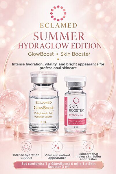 Eclamed Summer Hydraglow Edition Glowboost + Skin Booster Skin Care Set |   I...