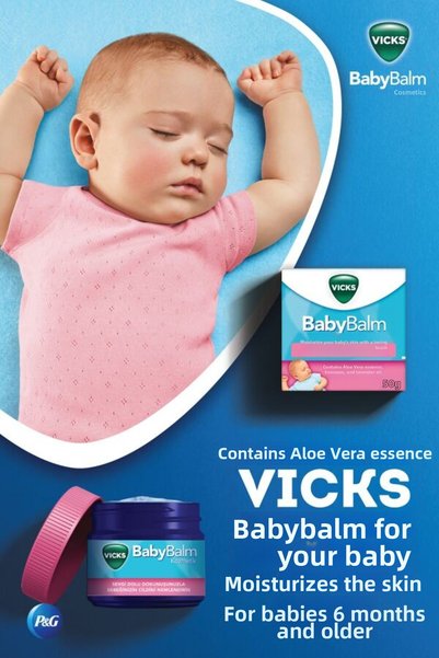 Dr.Dermalok Vicks Baby Balm 50 Gr