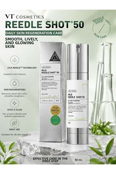 VT COSMETICS ريديل شوت 50 50 مل - مصل العناية لتجديد البشرة وتعزيز مظهرها الناعم