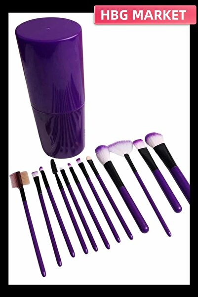 Generic Brand Mey Import ®   12 Pieces Makeup Brush Set Professional Foundati...