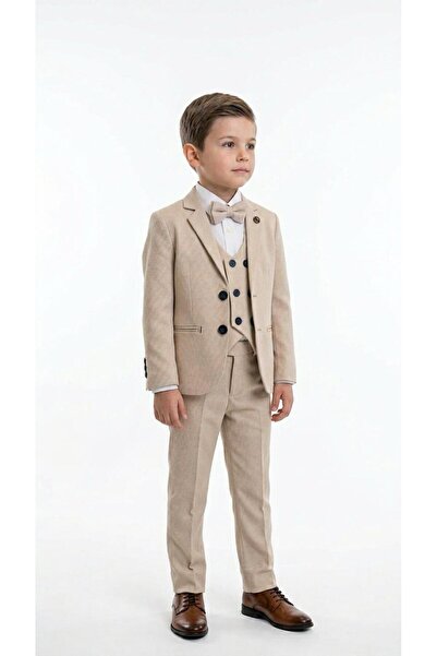 Terry Σμόκιν για αγόρια με σακάκι: Φόρεμα, παντελόνι, γιλέκο, πουκάμισο και π...