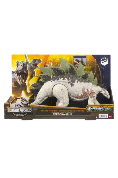 mattel JURASSIC WORLD GIGANTIC TRACKERS DINOZAUR STEGOSAURUS