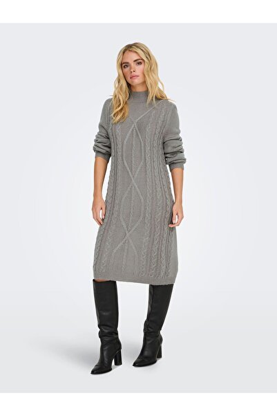 JDY Strickkleid JDYMANDY Midikleid