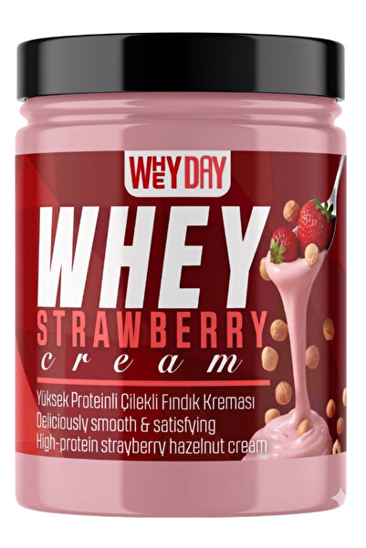 WHEYDAY Whey Proteinli Çilekli Fındık Kreması 300 gram.