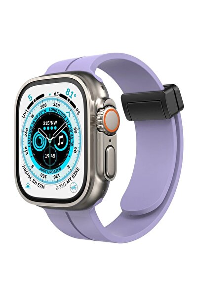 Generic Brand Compatible Watch 42mm Kr412 Elegance Stylish Strap - Lilac