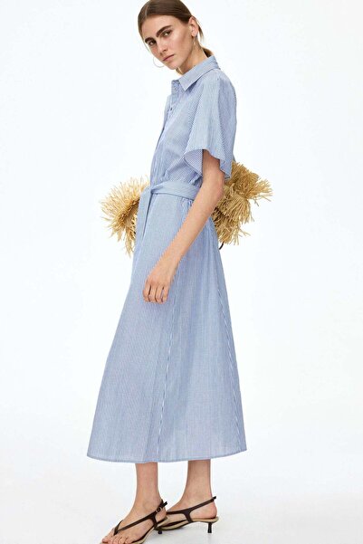 H&M Tie-belt shirt dress
