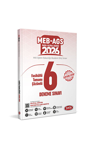 Data Yayınları 2026 MEB AGS 6 Deneme Sınavı