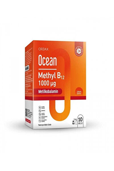 Orzax Ocean Methyl B12 Sprey 1000 mg 10 ml