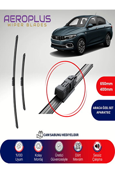 Aeroplus Fiat Egea Sedan Muz Silecek Takımı 2015-2024