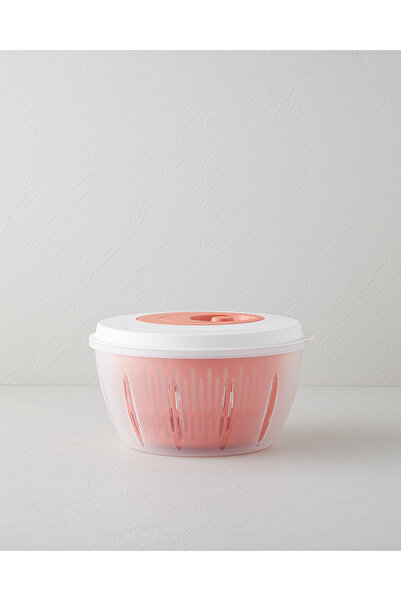English Home Alexi Plastik Salata Kurutucu Mutfak Gereci 25,6x25,6x14,2 cm Tu...