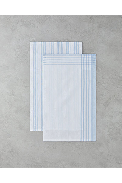 English Home Lavetă de uscare Savory Cotton, pachet de 2, 30x50 cm, albastră