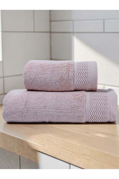 Baltic Linen Cascade Towel Set Pack of 2 | Bath Towel 70x140cm & Hand Towel 5...