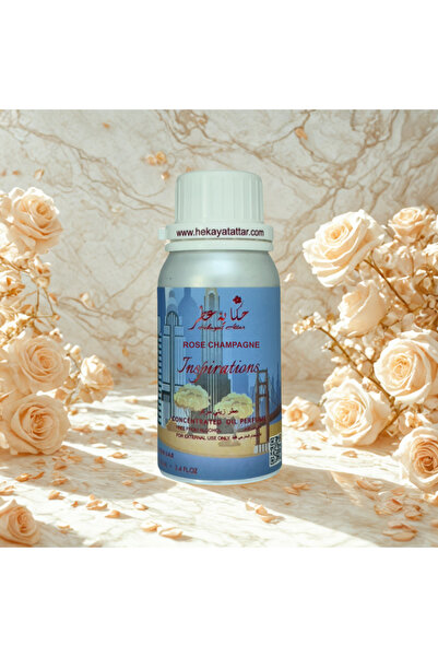 Hekayat Attar ROSE CHAMPAGNE 100 ML CONCENTRATED PERFUME OIL