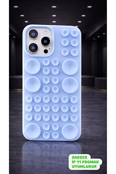 CAMCI Sadece İPhone 11 PROMAX Uyumlu Kendiliğinden Vantuzlu Yeni Sezon Tarz v...