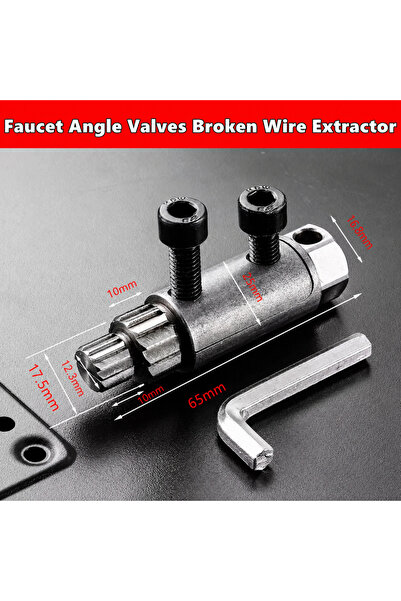 Choice Sliver Universal Faucet Angle Valves Damage Screw Extractor Broken Wir...