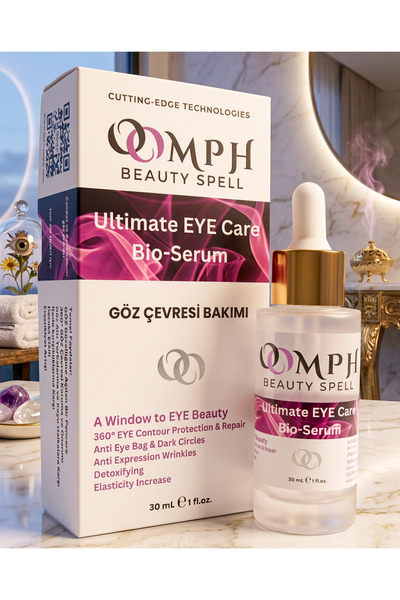 OOMPH BEAUTY SPELL Ultimate Eye Care Bio-Serum, 30mL, Melatonin Peptidi, Koll...